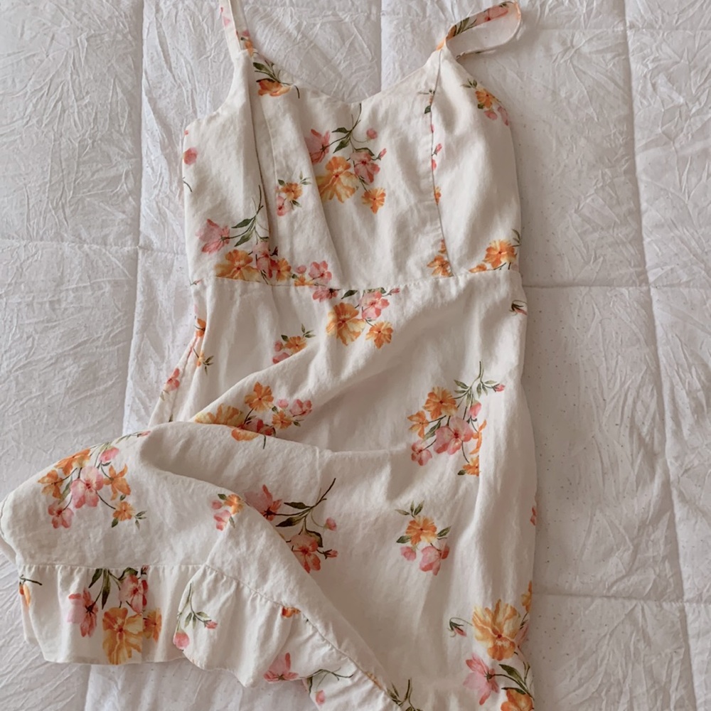 summer floral dress